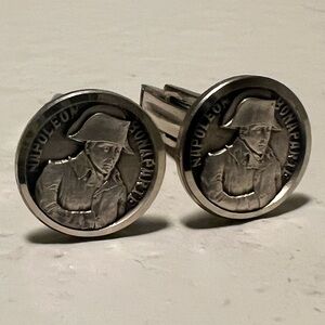 Vintage Napoleon Bonaparte Cufflinks
